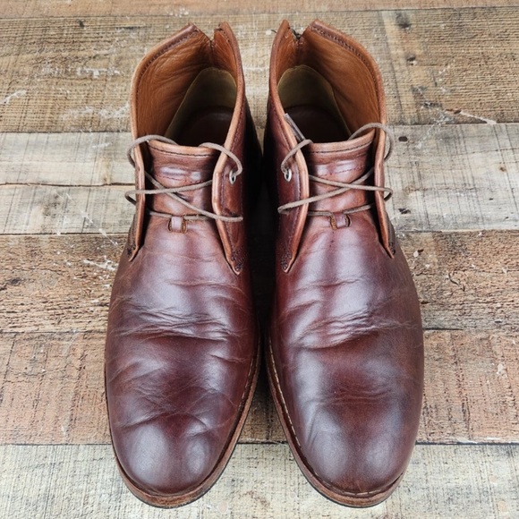 Timberland Wodehouse Men Sz 10 Chukka Leather Ankle Shoes 75509 Casual Dress - Picture 2 of 6